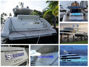 Yacht Graphics & Lettering