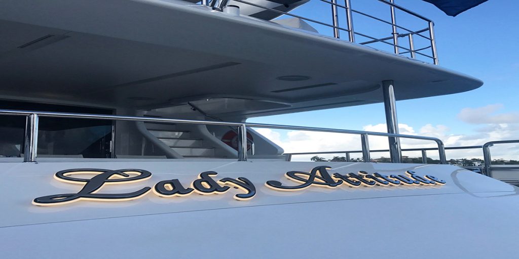 Yacht Graphics & Lettering